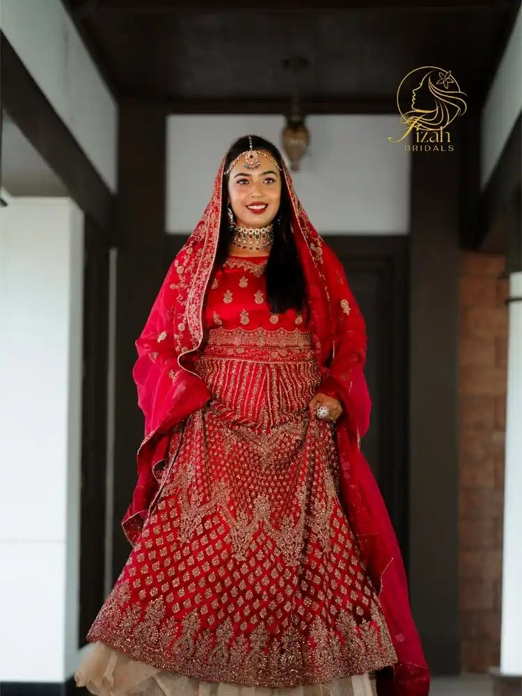 Work by Fizah Bridals beauty Salon